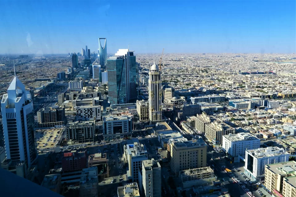 Riyadh city skyline with modern towers